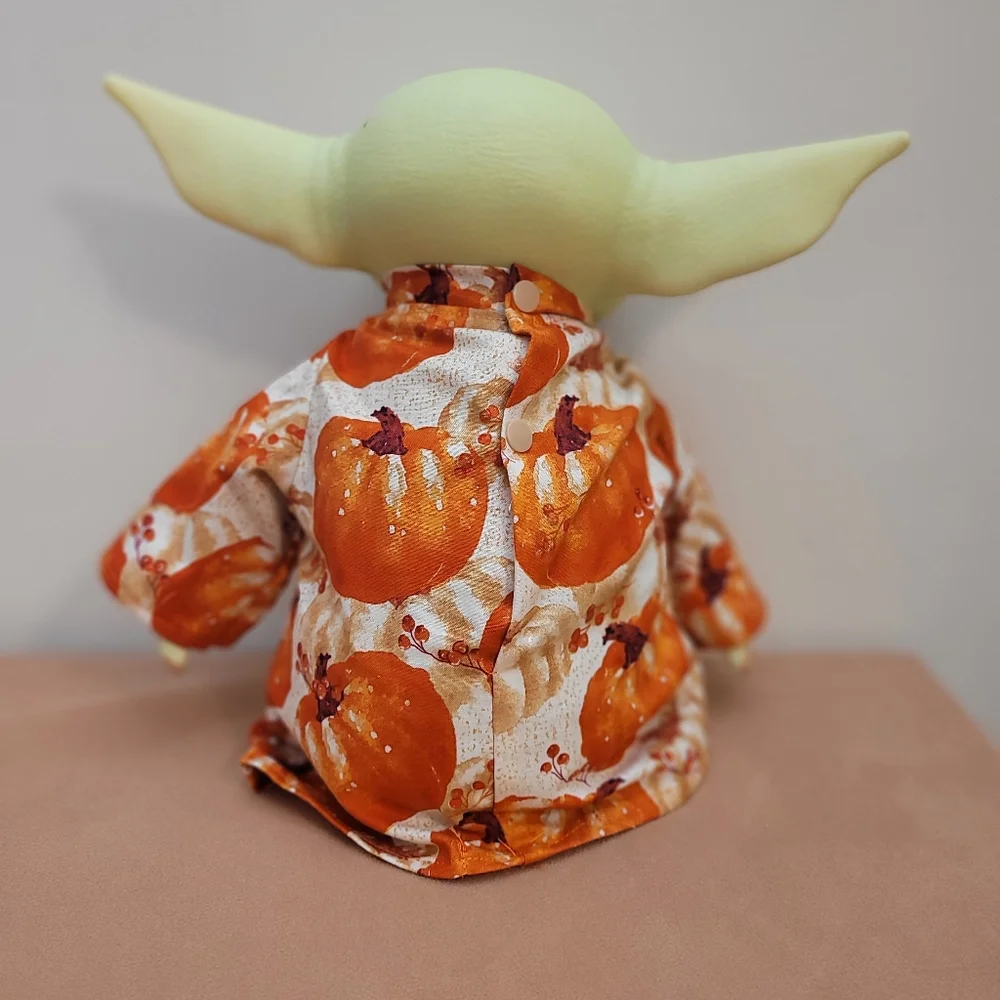 2pc. Fall Pumpkin Outfit & Scarf set for 11